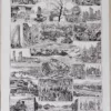 Asie, scènes historiques et carte géopolitique, planche 1930