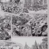Asie, scènes historiques et carte géopolitique, planche 1930