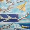 aviation-a10.jpg Aviation, planche encyclopédique originale 1950 – planche ancienne entière