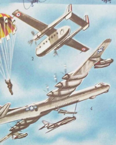 aviation-a13.jpg Aviation, planche encyclopédique originale 1950