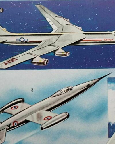aviation-a14.jpg Aviation, planche encyclopédique originale 1950