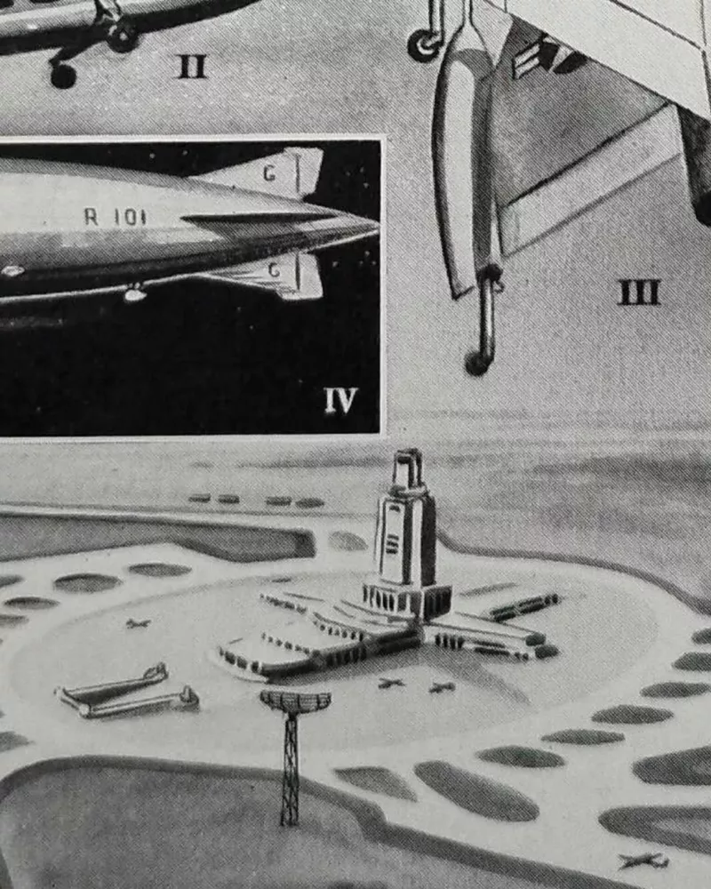 aviation-a22.jpg Aviation, planche encyclopédique originale 1950 – verso encadré en décoration murale