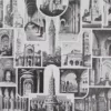 Art roman, architecture et sculpture, planche 1930 – planche ancienne entière