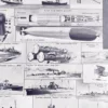 Sous-marins et torpilleurs, planche encyclopédique 1930 – planche ancienne entière