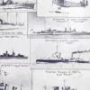 Sous-marins et torpilleurs, planche encyclopédique 1930 – détail de la planche ancienne