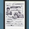 Sous-marins et torpilleurs, planche encyclopédique 1930