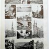 Belgique, carte géographique et photographies 1950