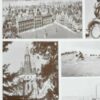 Belgique, carte géographique et photographies 1950