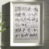 equitation-cheval-b12.jpg Équitation et chevaux, planche sportive ancienne 1930 – planche encadrée en décoration murale