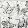 equitation-cheval-b14.jpg Équitation et chevaux, planche sportive ancienne 1930 – détail de la planche ancienne