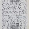 Escrime, fleuret, épée et sabre, planche sportive 1930