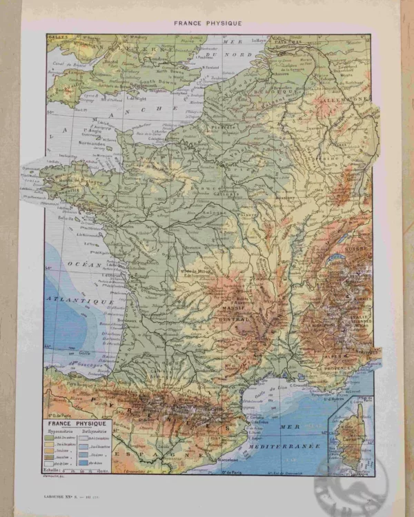 france-carte-geographique-01-2-scaled-1 France physique, agricole et forestière, cartes originales 1930