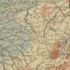 France physique, agricole et forestière, cartes originales 1930