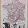 France physique, agricole et forestière, cartes originales 1930