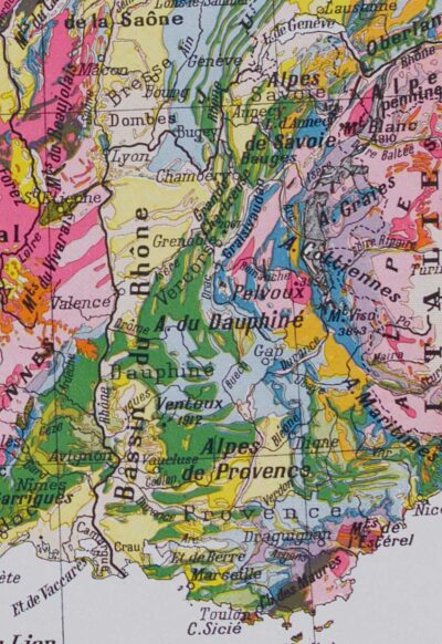 france-carte-geologie-05 France géologique et minière, cartes originales 1930