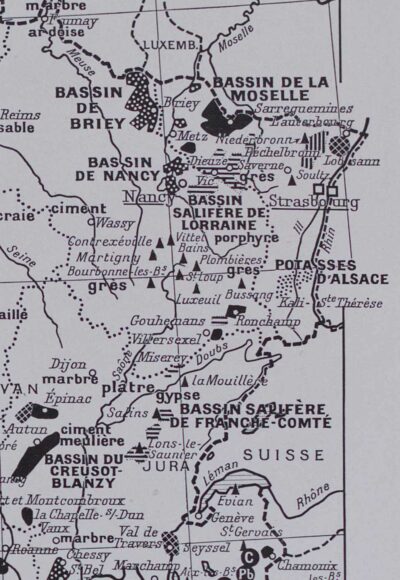 france-carte-geologie-07 France géologique et minière, cartes originales 1930
