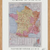 cadre2 Anciennes provinces et France industrielle, cartes originales 1930