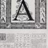 Alphabet A–Z, frontispices de Maximilien Vox, 1930