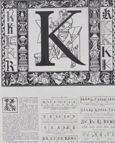 Alphabet A–Z, frontispices de Maximilien Vox, 1930
