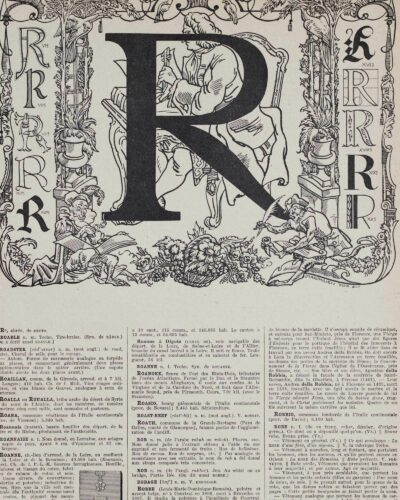 Alphabet A–Z, frontispices de Maximilien Vox, 1930