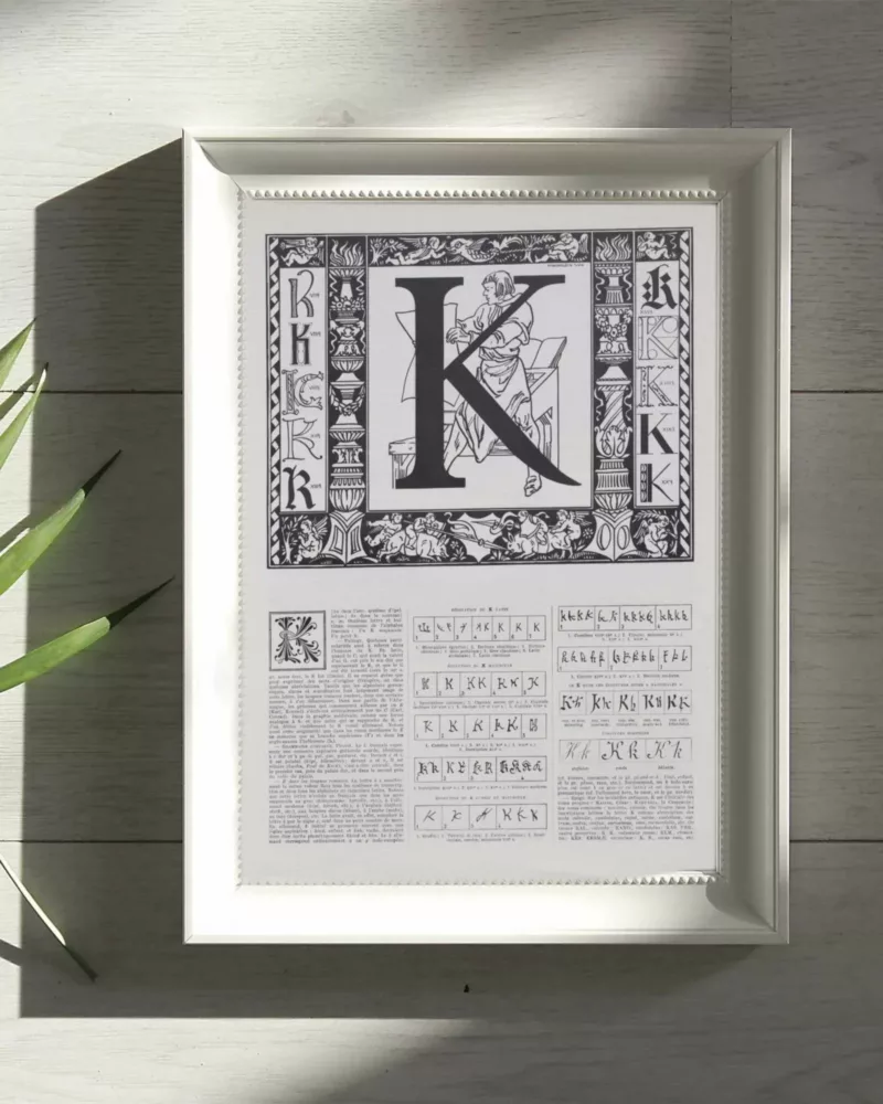 Alphabet A–Z, frontispices de Maximilien Vox, 1930