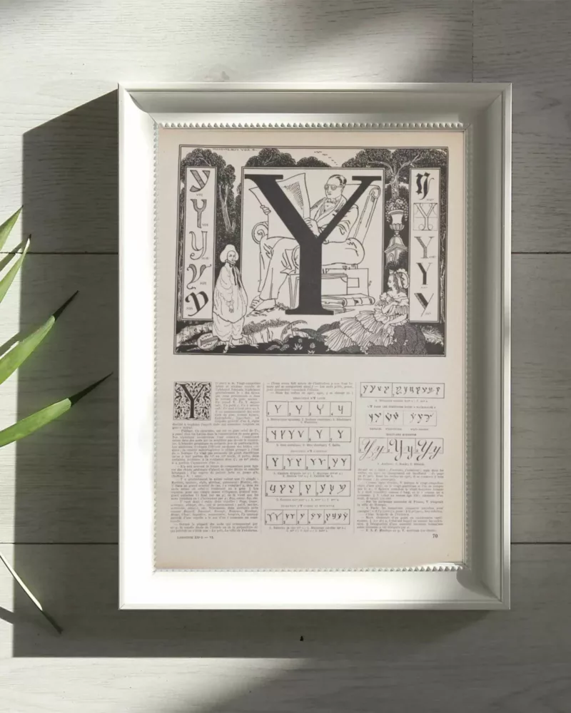 Alphabet A–Z, frontispices de Maximilien Vox, 1930