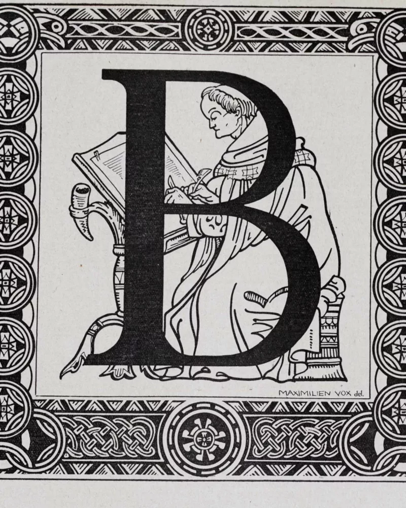 Alphabet A–Z, frontispices de Maximilien Vox, 1930