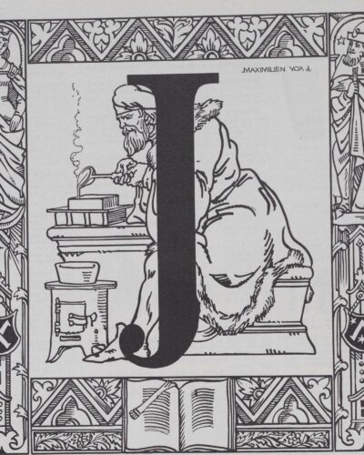 Alphabet A–Z, frontispices de Maximilien Vox, 1930