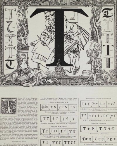 Alphabet A–Z, frontispices de Maximilien Vox, 1930