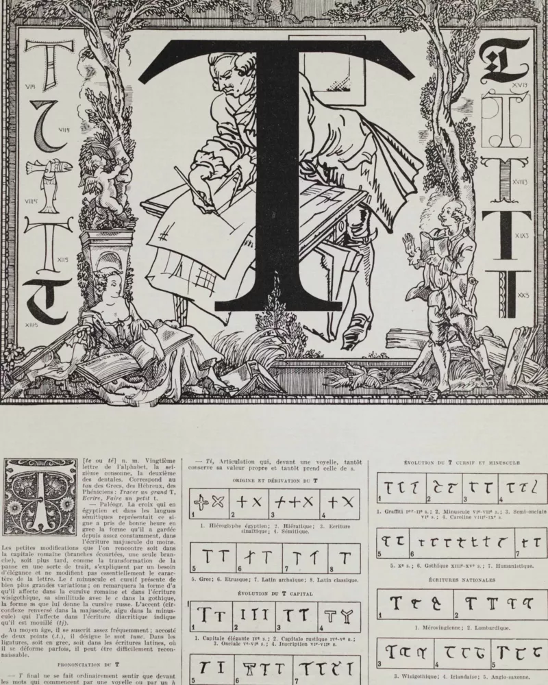 Alphabet A–Z, frontispices de Maximilien Vox, 1930