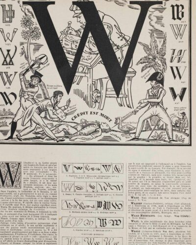Alphabet A–Z, frontispices de Maximilien Vox, 1930