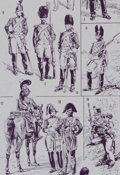 genie-gendarmerie-uniformes-08.jpg Génie et Gendarmerie, uniformes historiques, planche 1930