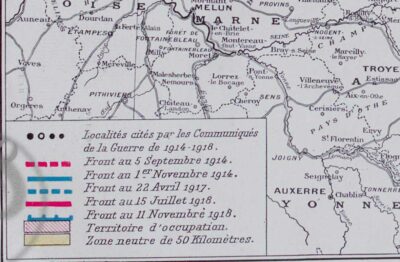 grande-guerre-1914-1918-carte-03-1 Grande Guerre 1914-1918, cartes des fronts, planche 1930
