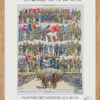cadre2 Grande Guerre 1914-1918, uniformes et carte du monde, planche 1930