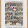 Grande Guerre 1914-1918, uniformes et carte du monde, planche 1930