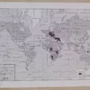 Grande Guerre 1914-1918, uniformes et carte du monde, planche 1930