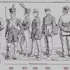 Uniformes des Grandes Écoles françaises, planche historique 1930