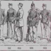 Uniformes des Grandes Écoles françaises, planche historique 1930