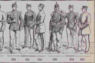 grandes-ecoles-05.jpg Uniformes des Grandes Écoles françaises, planche historique 1930
