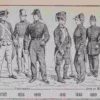 Uniformes des Grandes Écoles françaises, planche historique 1930