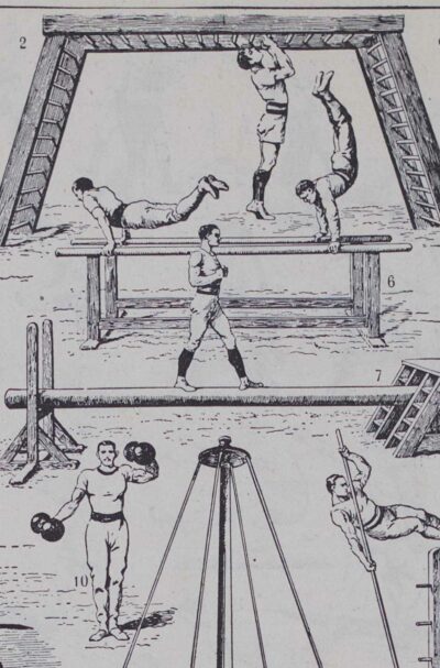 gymnastique-sports-04.jpg Gymnastique et sports, exercices d’époque, planche 1930