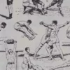 Gymnastique et sports, exercices d’époque, planche 1930