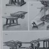 Machines d’imprimerie, planche technique originale 1930