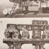 Machines d’imprimerie, planche technique originale 1930