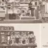 Machines d’imprimerie, planche technique originale 1930 – détail de la planche ancienne