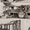 Machines d’imprimerie, planche technique originale 1930