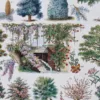 jardin-arbres-ornement-II-a13 Jardins du monde, botanique et architecture, planche 1930 – détail de la planche ancienne