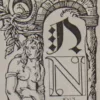lettre N typographie Lettre N, typographie de Maximilien Vox, planche originale 1932