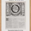 cadre-bois2-pp Lettre O, typographie de Maximilien Vox, planche originale 1932