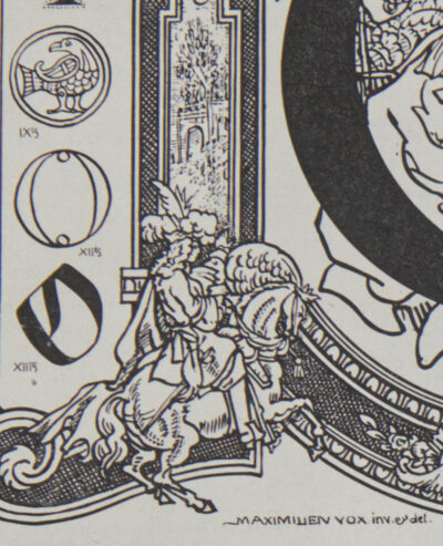Lettre O, typographie de Maximilien Vox, planche originale 1932